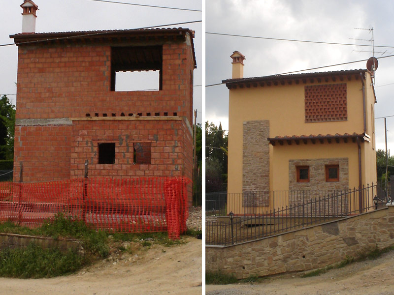 Ristrutturazione fienile a Carmignano, esterno