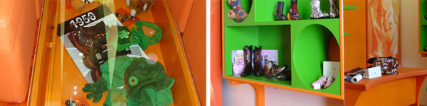 Negozio di scarpe per bambini